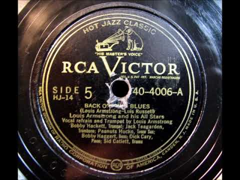 BACK O' TOWN BLUES Live by Louis Armstrong and Jack Teagarden 1947