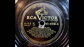 BACK O' TOWN BLUES Live by Louis Armstrong and Jack Teagarden 1947
