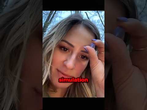 She caught a glitch in the park...