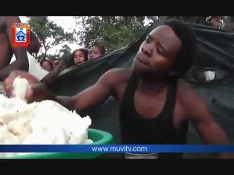Muvi TV Nshima Eating Competition - Mwine Wanshima vs Mutoka