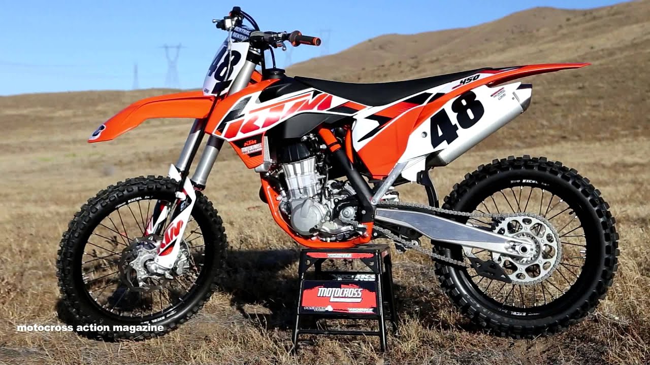 First Ride 2015 KTM 450SXF Motocross Action Magazine