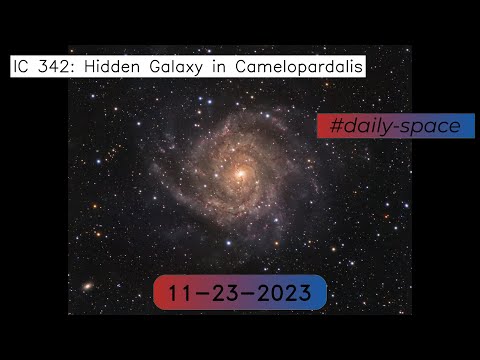 IC 342: Hidden Galaxy in Camelopardalis - 11-23-2023
