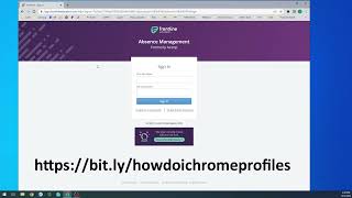 Sign in to and use AESOP (i.e. Frontline Absence Management)