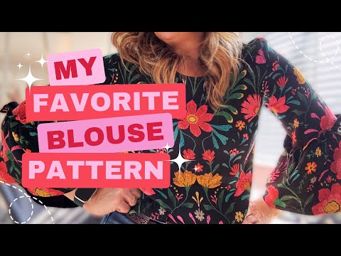 Why I Sew This Blouse Over and Over! Style Arc Effie Top Pattern Review