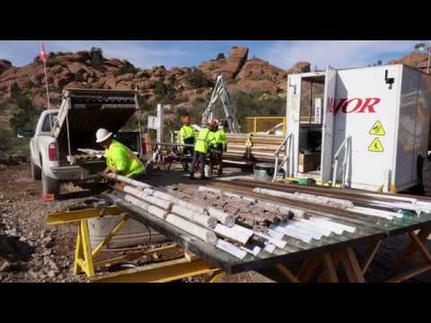 Major Drilling core sample drilling