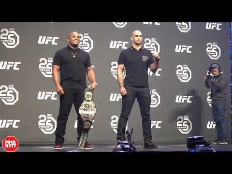 UFC 220 Staredown: Daniel Cormier vs Volkan Oezdemir