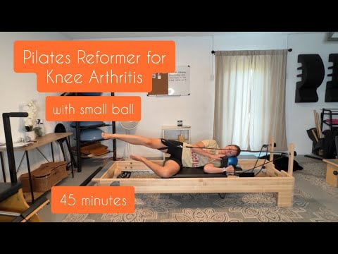 Pilates Reformer for Knee Arthritis | 45 minutes | Beginner/Intermediate Level | Small Ball