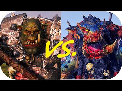Total War: Warhammer ♦ Fight-Club ♦ Throgg vs. Grimgor Ironhide