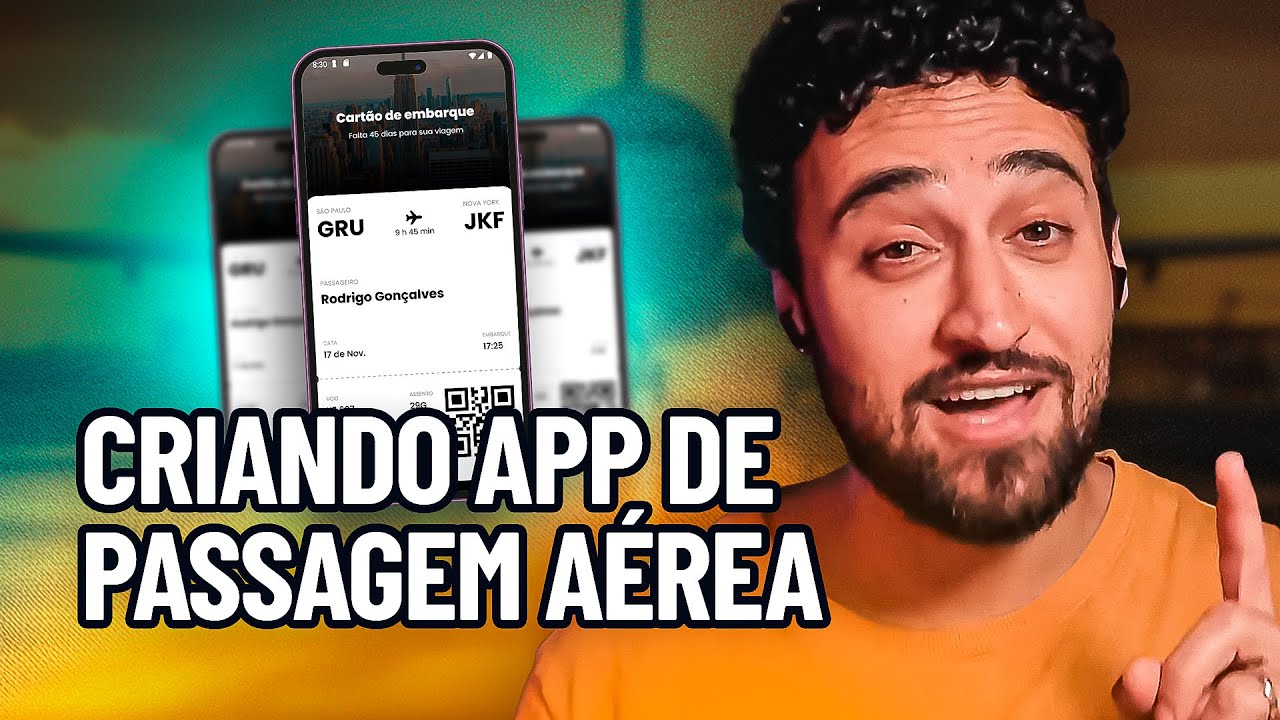 CRIANDO APP DE PASSAGENS AÉREAS COM REACT NATIVE SVG, GERANDO QRCODE E MAIS...