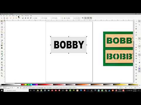 Editing fonts in Inkscape for use on the Scroll Saw