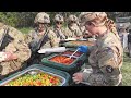 How US Military Feeds 1000s Of Soldiers During Rush Hour In Forest