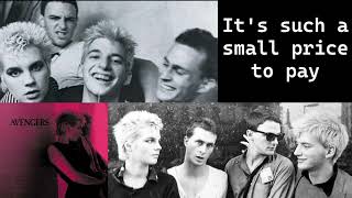 Avengers - Corpus Christi - lyrics on screen