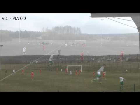 Skrót meczu Victoria Mniów - Piaskowianka Piaski 2:1 (0:0) - 29.03.2015 r.