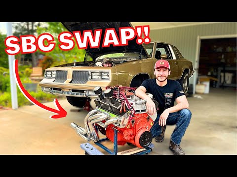 The Cutlass Gets a 350 Chevrolet Small Block!