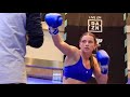 SKYE NICHOLSON SHOWS IMPRESSIVE SPEED AND COMBINATIONS AT TAYLOR VS SERRANO OPEN WORKOUT
