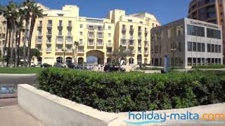 preview picture of video 'Malta Apartment , Portomaso St Julians Center, (Holiday-Malta.com Rental 2282)'