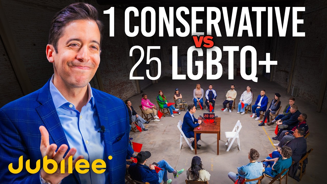 1 Conservative vs 25 LGBTQ+ Activists (feat. Michael Knowles) | Surrounded