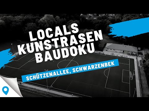 Kunstrasen-Baudokumention in Schwarzenbek