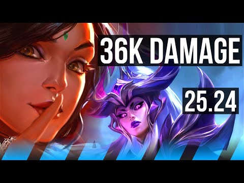 NIDALEE vs SYNDRA (MID) | 36K damage | EUW Master | 25.24