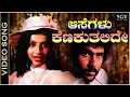 Aasegalu Kenakuthalide Video Song Naane Raja Ravichandran Ambika SPB S Janaki