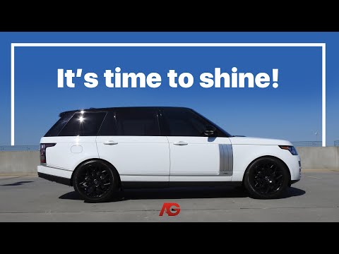 It’s time to shine! | Range Rover Autobiography Quick Detail | Auto Glance Sri Lanka