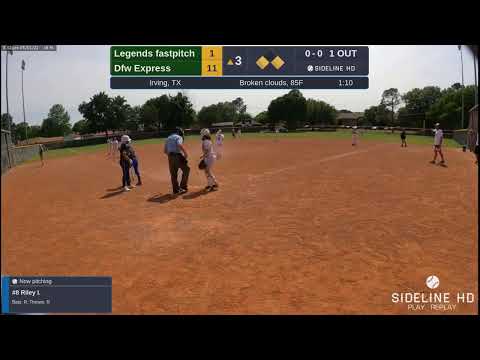 Dfw Express vs. Legends fastpitch (2022.05.01)