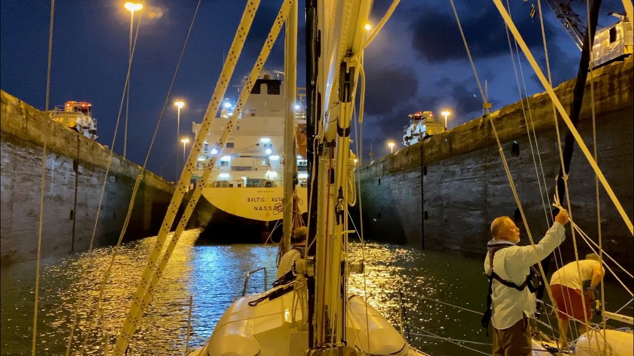 Panama Canal with a Sailboat, Part 2 – Colon to Lake Gatun