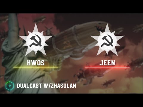 KWOS vs Jeen in 8 Games - Red Alert 2