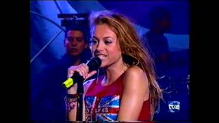 PAULINA RUBIO - Sin Aire (&#39;Musica Si&#39; Spanish TV 2001)