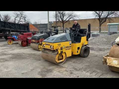 2013 SAKAI TW 320-1 COMBINATION SMOOTH DRUM ROLLER