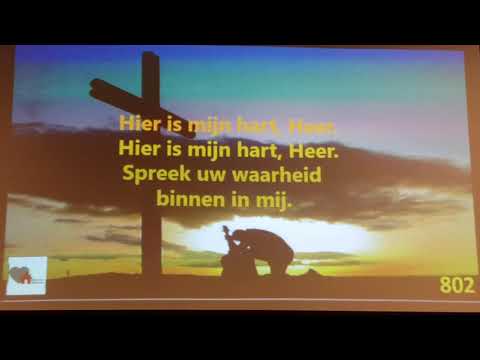 Bezonder welkom Maaltijd Ede 02-04-19 Opwekking 802 Hier is mijn hart', Heer