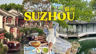 Suzhou Day Trip from Shanghai | First Time in Suzhou, gardens, canals & cute sou