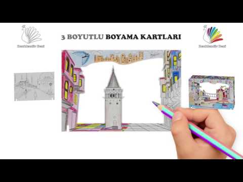 Boyama kartları Ürün videosu animasyon – Esseniro video