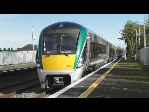 Irish Rail 22000 Class Intercity Train 22203 - Monasterevin Station, Kildare