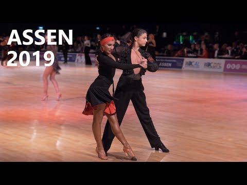 Sharif Mirkhanov & Anna Dolgopolova (RUS) | Assen 2019 | Youth (U19) Latin - SF Cha-cha-cha