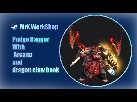 Dota 2 pudge with arcana