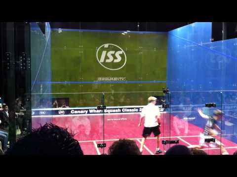 ISS Canary Wharf Squash Classic Round 1 - Boswell vs Mustonen 4.MOV