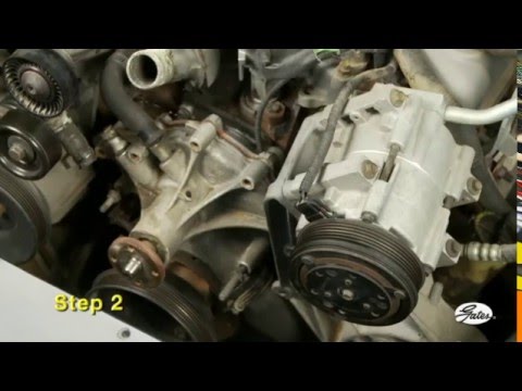 Gates - CoolingSystem - Water Pump Installation