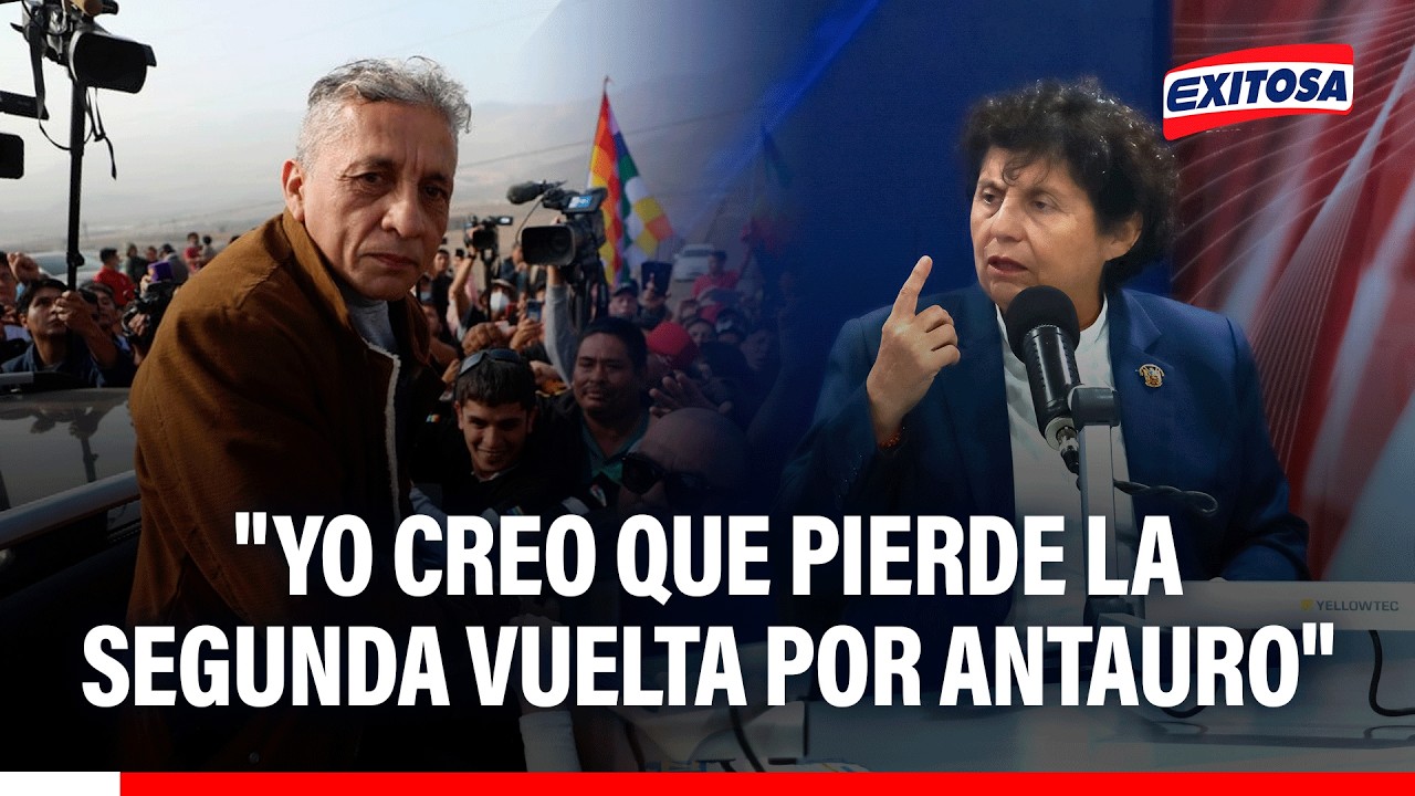 🔴🔵 Susel Paredes: Antauro Humala influyó en el resultado de la segunda vuelta electoral