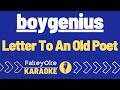 boygenius - Letter To An Old Poet [Karaoke]