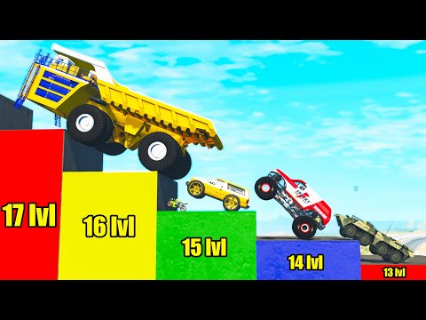 Cars Climb to Highest Level - Beamng drive