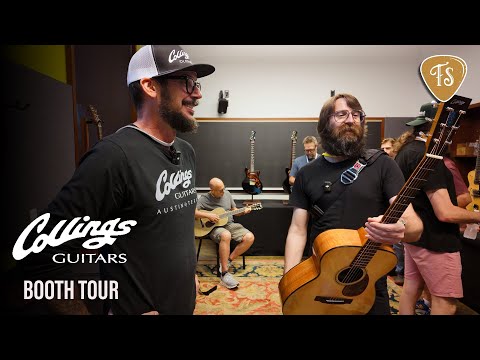 Booth Tour: Collings Guitars at the Fretboard Summit 2024