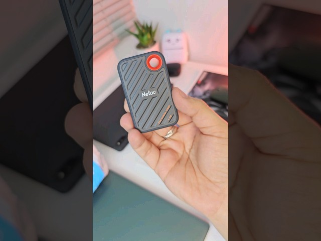 Vídeo relacionado con Netac Disco Duro Externo Portátil SSD 500GB USB 3.2 Tipo-C Gen 2 Disco de Estado Sólido para PC, Xbox (Negro)