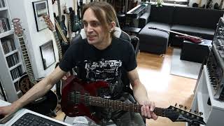 Video thumbnail for Harley Benton Fusion 3 HH vs. Ibanez RG 320 FA scalloped- with Nux MG-30 by Daniel Krämer