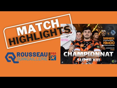Highlights Albi Rugby League vs Saint-Gaudens XIII 15/11/2025 Super XIII J7