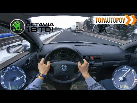 Skoda Octavia mk1 1.9TDI (74kW) |25| 4K TEST DRIVE – ACCELERATION, ENGINE VIEW & BRAKING🔸TopAutoPOV