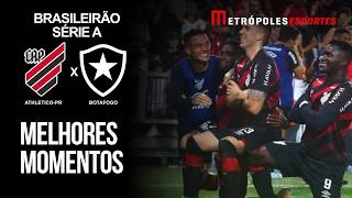 Athletico-PR 4 x 1 Botafogo | Melhores Momentos | Brasileirão 2026