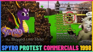 Spyro Protest Commercials From 1998.