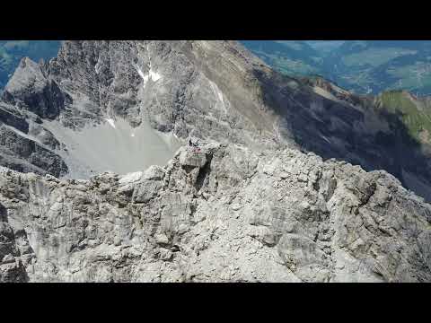Experience the Breathtaking Beauty of Tinzenhorn: Switzerland in Stunning 4K Aerial Footage | Music💞