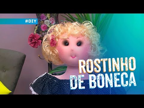 Rostinho de boneca por Solange Adam